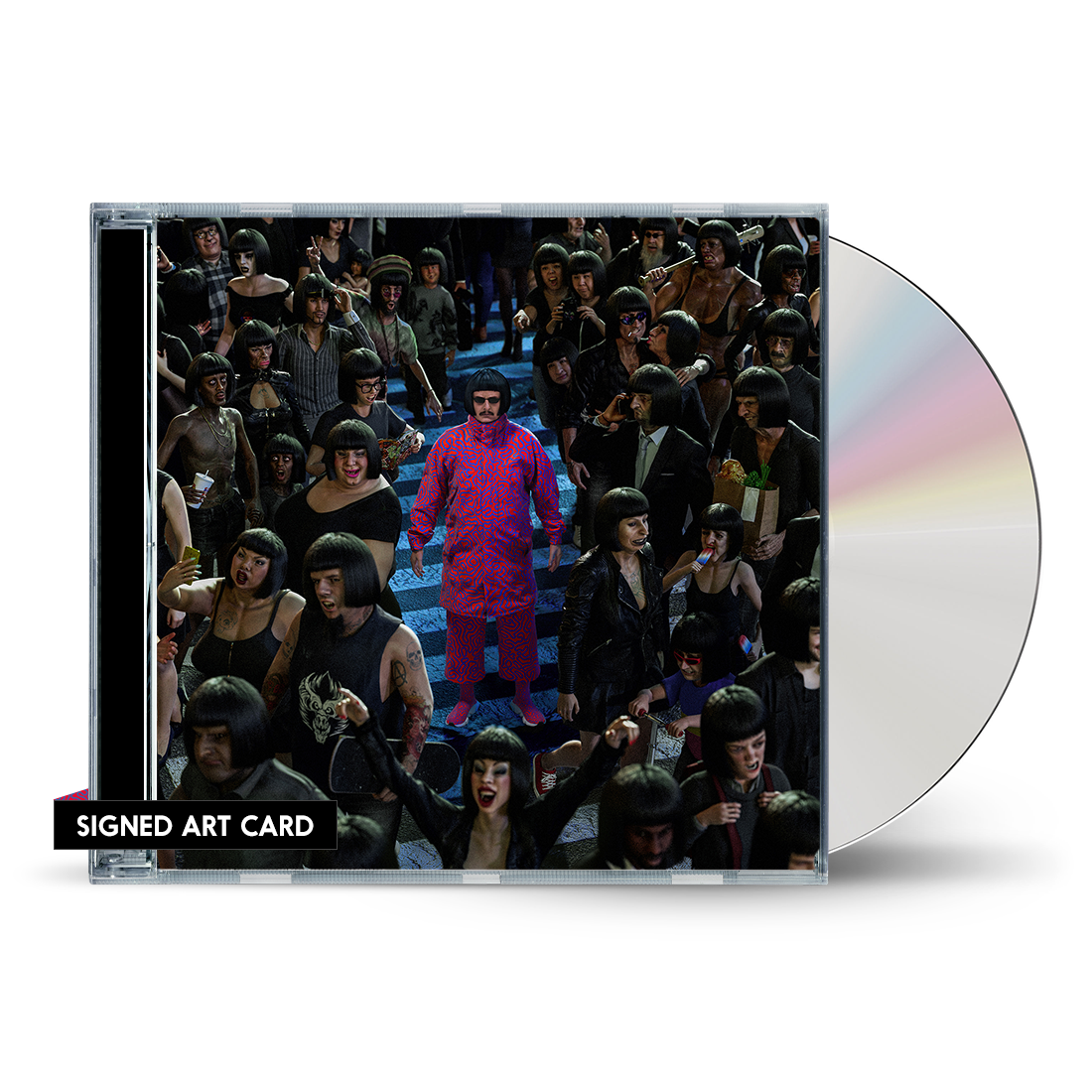 Alone In A Crowd Signed Art Card CD – Oliver Tree