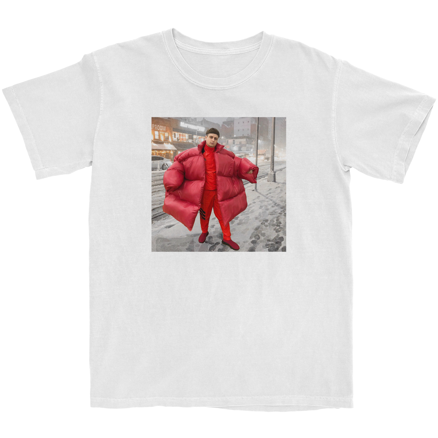 Limited Edition Big Red Jacket Meme Tee