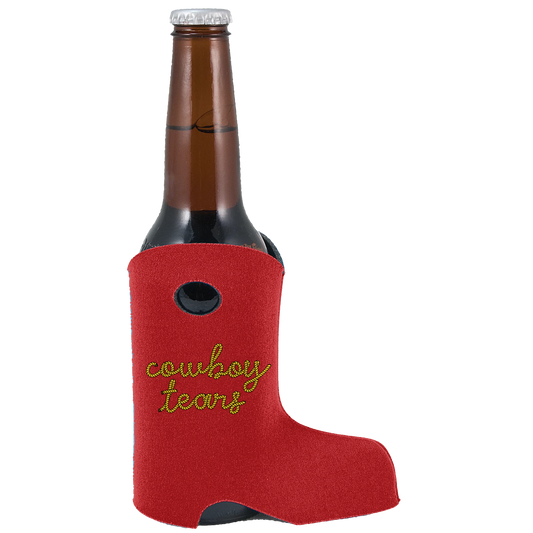 Cowboy Tears Boot Koozie
